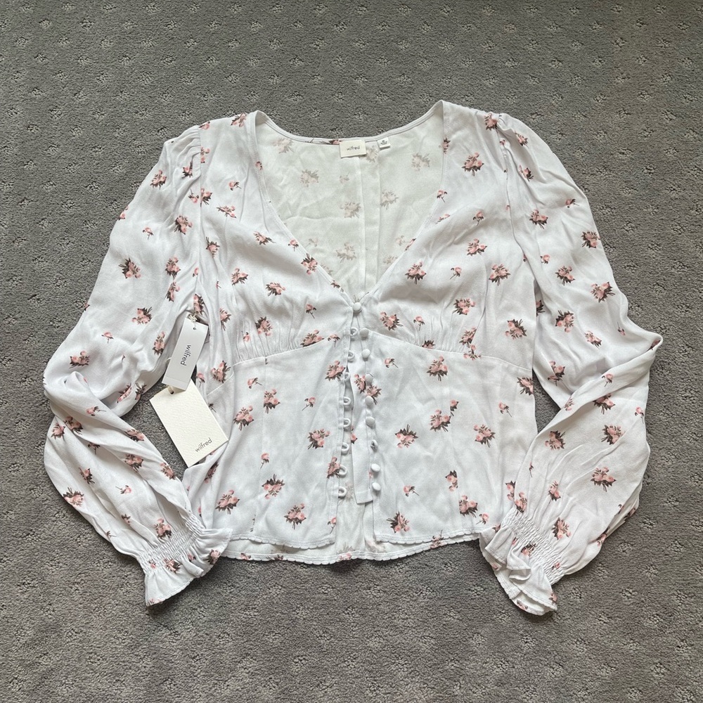 NWT Wilfred Spellbound Blouse Size Medium